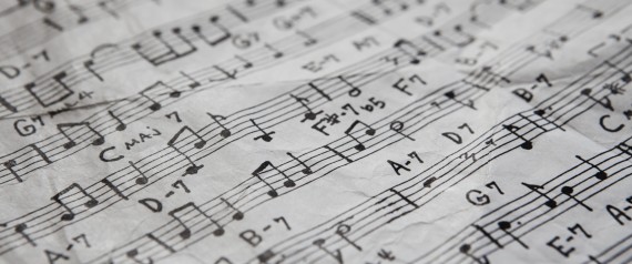 Full frame of compositional music